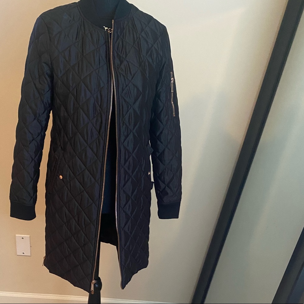 Long Black Puffer Coat